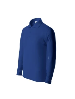 Dětské tričko Pique Polo LS (chrpová)