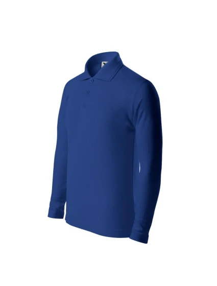 Dětské tričko Pique Polo LS (chrpová) Dětské tričko Pique Polo LS (chrpová)