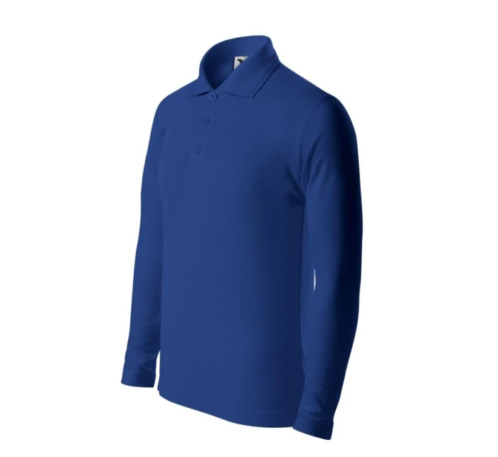 Dětské tričko Pique Polo LS (chrpová) Dětské tričko Pique Polo LS (chrpová)