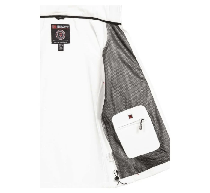 Geographical Norway pánská rychleschnoucí sportovní bunda s kapucí Techno MEN 056 BS3 white (WU1060H/GN) pánské Geographical Norway pánská rychleschnoucí sportovní bunda s kapucí Techno MEN 056 BS3 white (WU1060H/GN) pánské