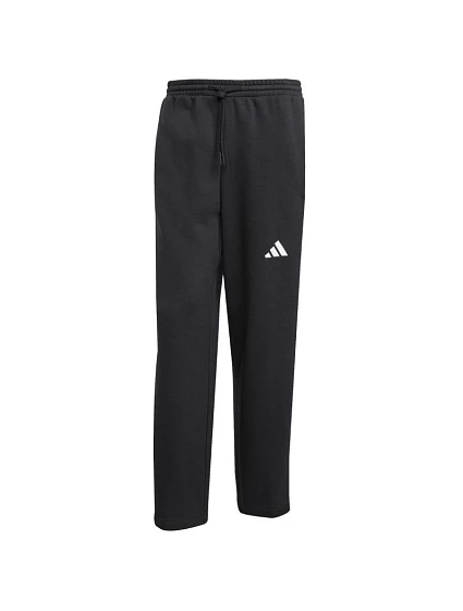 Pánské kalhoty Essentials Stripes Fleece Wide Leg černé model 22059898 - ADIDAS