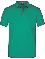 JN 708 Pánské piqué polo green model 22488488 - Daiber JN 708 Pánské piqué polo green model 22488488 - Daiber