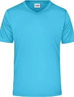 Daiber JN 736 Pánské sportovní tričko s výstřihem do V 02.0736 turquoise