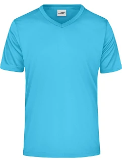 Daiber JN 736 Pánské sportovní tričko s výstřihem do V 02.0736 turquoise