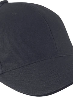 K-up KP 011 6 Panelová sandwich kšiltovka "Orlando" 20.0011 dark grey/black
