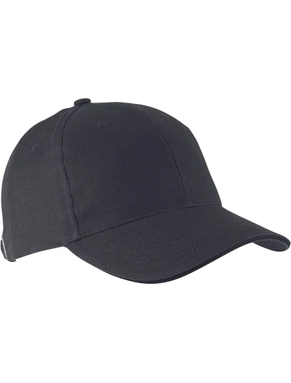 K-up KP 011 6 Panelová sandwich kšiltovka "Orlando" 20.0011 dark grey/black K-up KP 011 6 Panelová sandwich kšiltovka "Orlando" 20.0011 dark grey/black