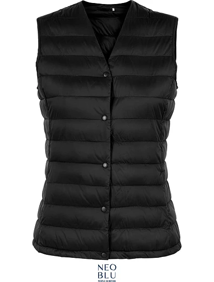 NEOBLU Arthur Women Dámská prošívaná vesta 24.3173 deep black NEOBLU Arthur Women Dámská prošívaná vesta 24.3173 deep black