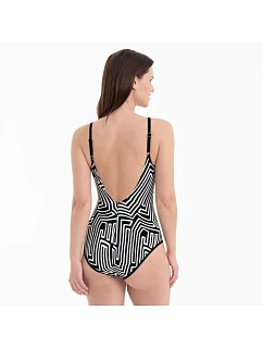 Style Marinet jednodílné plavky 7814 black - RosaFaia
