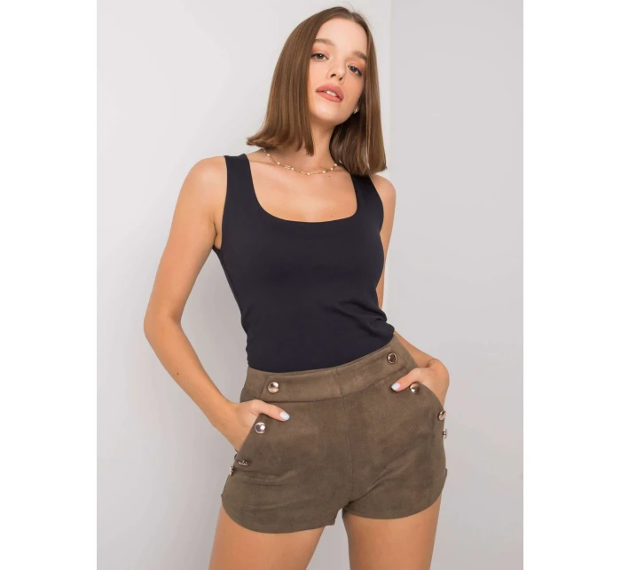 Šortky CHA SN model 16327290 khaki - FPrice Šortky CHA SN model 16327290 khaki - FPrice