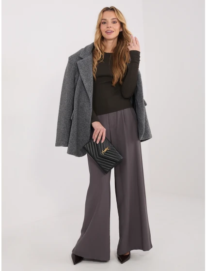 Bluzka WT BZ model 21875384 ciemny brązowy - FPrice Bluzka WT BZ model 21875384 ciemny brązowy - FPrice