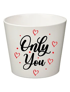 ONLY YOU - malý květináč 