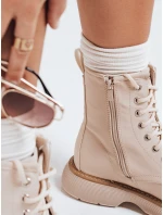 Dámské boty beige Dstreet model 21971384 - FashionStreet