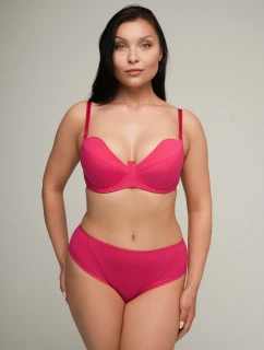 Ava 2204 Fuchsiová push-up podprsenka