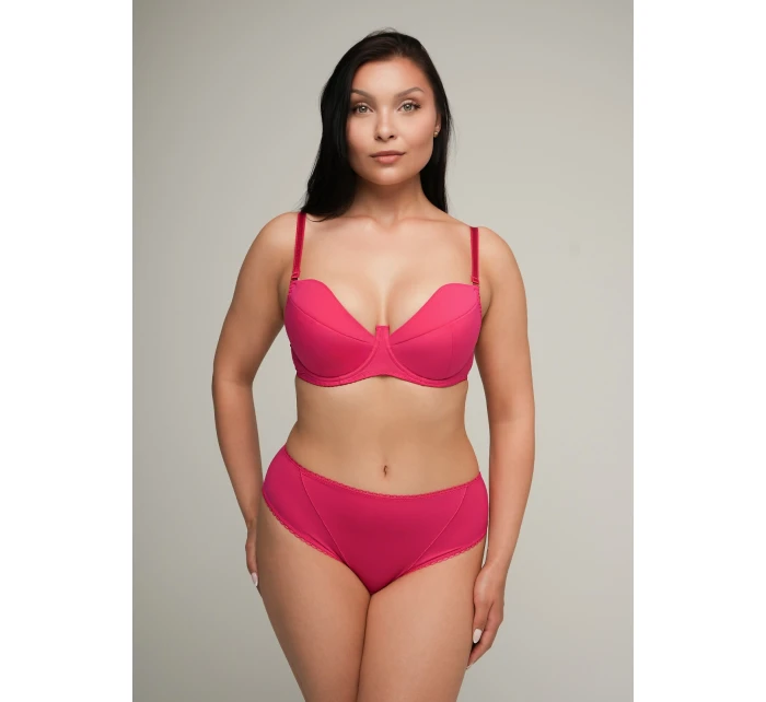 Ava 2204 Fuchsiová push-up podprsenka