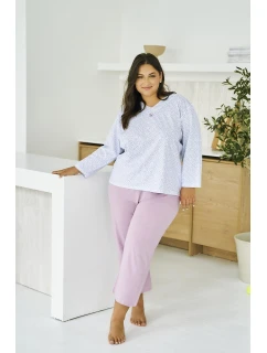 long/r 2XL4XL Z25/26 dámské pyžamo model 21236324 - Taro