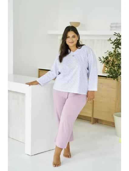 long/r 2XL4XL Z25/26 dámské pyžamo model 21236324 - Taro