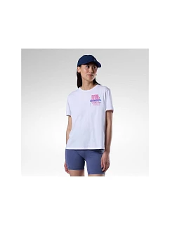 Dámské tričko ROSSIGNOL W Graphic Waterfall Tee, bílé