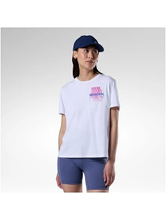 Dámské tričko ROSSIGNOL W Graphic Waterfall Tee, bílé