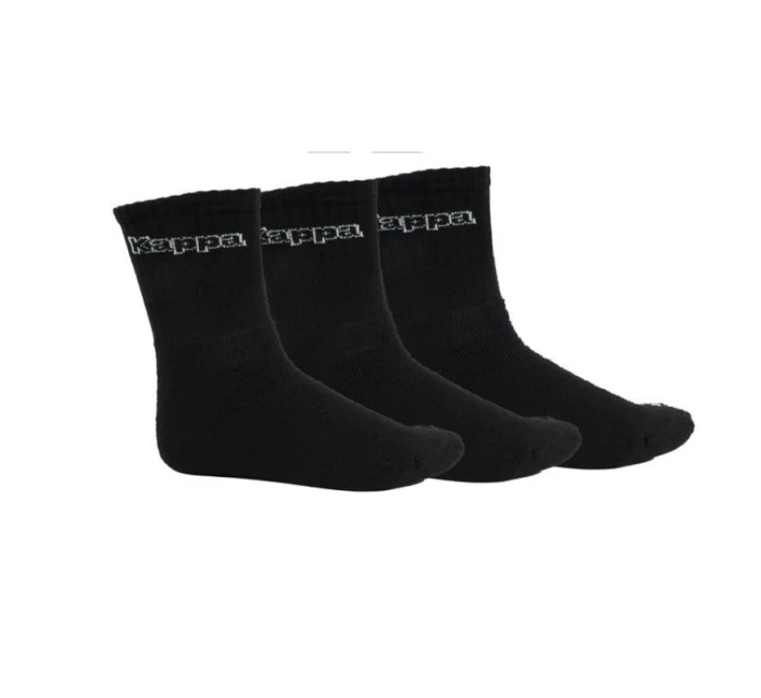 Dlouhé ponožky 34113IW 901 černé - Kappa Dlouhé ponožky 34113IW 901 černé - Kappa