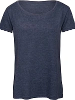 B&C Triblend /women Dámské tričko 01.TW56 heather navy