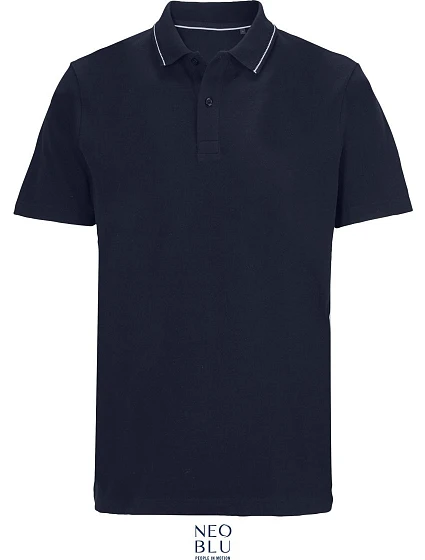 NEOBLU Orel Unisex piqué polo z těžké bavlny 24.4337 night blue NEOBLU Orel Unisex piqué polo z těžké bavlny 24.4337 night blue