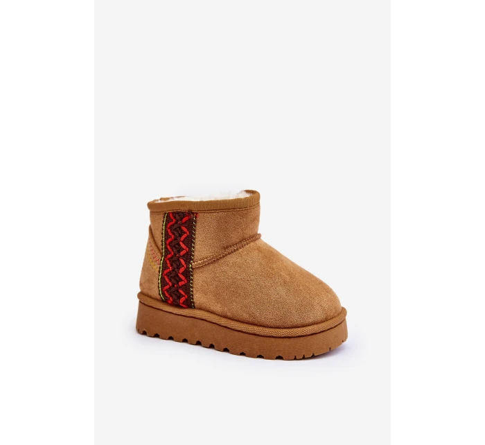 Dětské zateplené sněhule Camel Leonora Dětské zateplené sněhule Camel Leonora