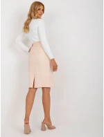 Spódnica LK SD model 18625296 brzoskwiniowy - FPrice Spódnica LK SD model 18625296 brzoskwiniowy - FPrice