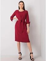 Sukienka LK SK 507843.12P bordowy Sukienka LK SK 507843.12P bordowy