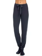 Dámské pyžamo  tmavě modrá s puntíky  model 17410444 - Vamp