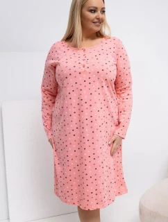 Noční košile Plus Size model 223301 Forever Pink