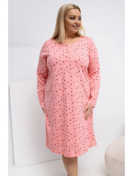 Noční košile Plus Size model 223301 Forever Pink Noční košile Plus Size model 223301 Forever Pink