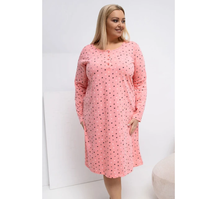 Noční košile Plus Size model 223301 Forever Pink Noční košile Plus Size model 223301 Forever Pink