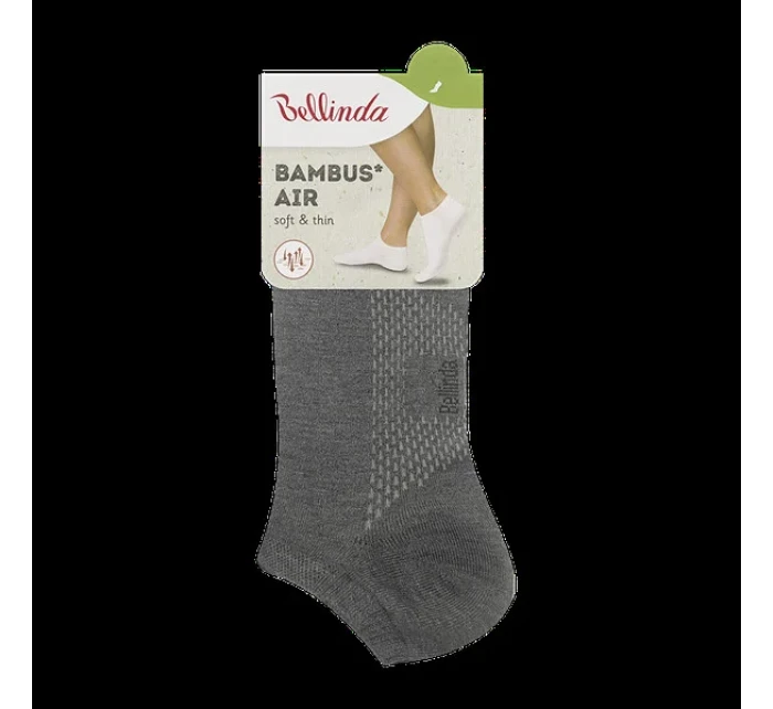 Krátké dámské bambusové ponožky BAMBUS AIR model 21023016 INSHOE SOCKS  šedá - Bellinda