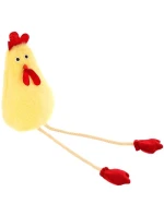 SEDÍCÍ SLEPICE 18CM JARNÍ DEKORACE