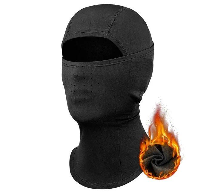 Qunature lyžařská kukla 13230023010 bike motorbike kukla velikost M - černá