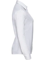 Russell Athletic 936F Popelínová halenka s dlouhým rukávem 11.936F white Russell Athletic 936F Popelínová halenka s dlouhým rukávem 11.936F white