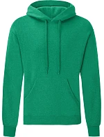 Classic Hooded Sweat Mikina s kapucí model 22533987 heather green - Fruit of the Loom Classic Hooded Sweat Mikina s kapucí model 22533987 heather green - Fruit of the Loom