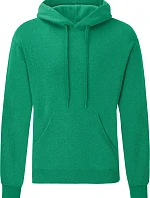 Fruit of the Loom Classic Hooded Sweat Mikina s kapucí 16.2208 heather green