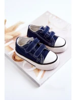 Dětské tenisky na suchý zip námořnická modrá model 21578754 - Boto Dětské tenisky na suchý zip námořnická modrá model 21578754 - Boto