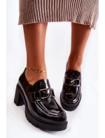 Elegantní boty na Se  Černe model 21593193 - Boto