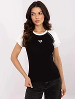 NM TS Tričko V7940.17 černé a bílé