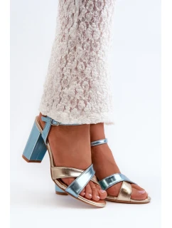 Sandály na podpatku model 198681 Step in style