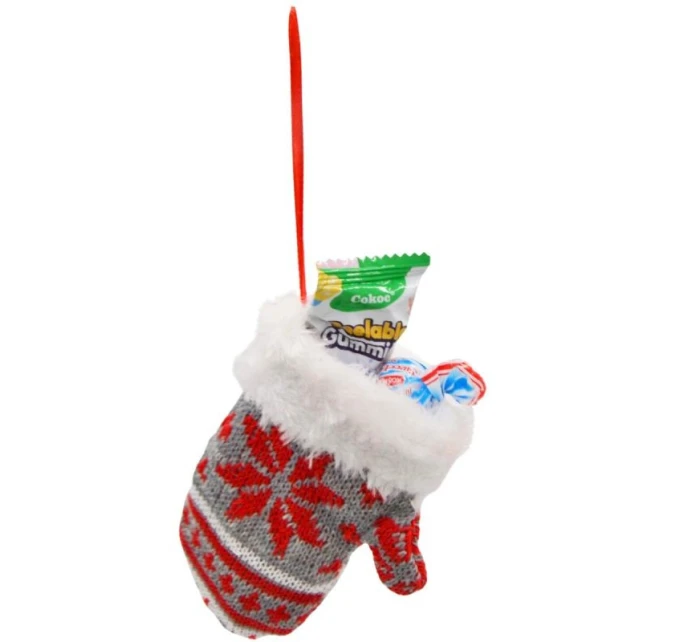 DÁRKOVÁ VISAČKA 12CM ŠEDÁ