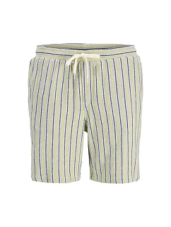 Jack&Jones pánské pruhované šortky JPSTJAIDEN COBA STRIPE JOG SHORTS REG SN 12274413 TEA/STRIPES