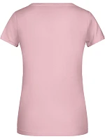 Daiber 8007 Dámské tričko z bio bavlny 02.8007 soft pink