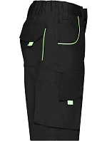 JN (62) Pracovní bermudy Color 02.X black/lime green model 22493009 - Daiber JN (62) Pracovní bermudy Color 02.X black/lime green model 22493009 - Daiber