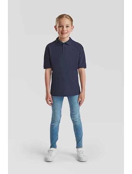Kids 65/35 Polo Dětské piqué polo model 22419858 red - Fruit of the Loom Kids 65/35 Polo Dětské piqué polo model 22419858 red - Fruit of the Loom