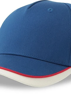 Atlantis Headwear Kid Star-S Dětská 5 panelová kšiltovka 33.0249 royal/white
