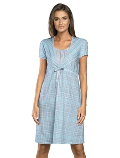 Italská móda Mitali v plné délce barva:modrá