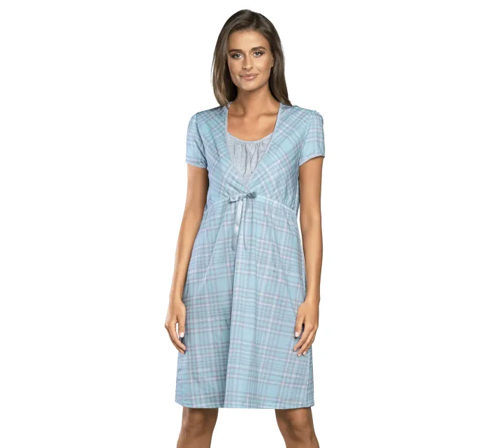 Italská móda Mitali v plné délce barva:modrá